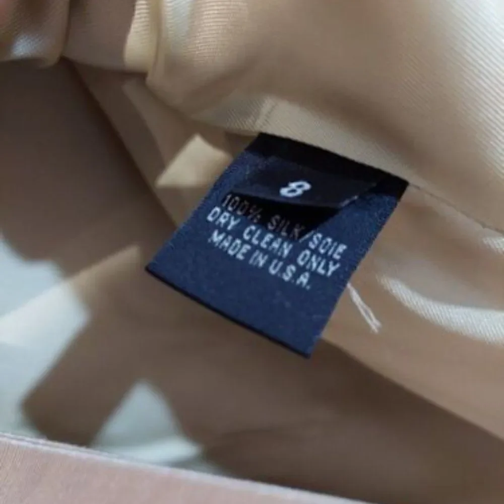 Ralph Lauren Golden Silk Dupioni Nehru Tunic Cocktail Jacket